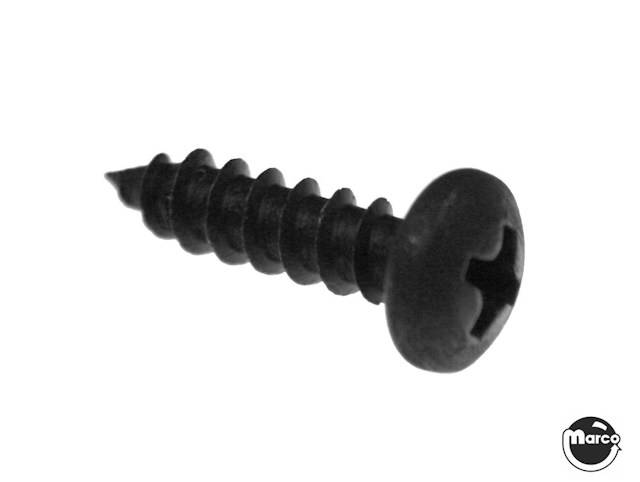 Sheet Metal Screw #8 x 5/8 inch p-ph black