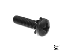 Machine Screw 8-32 x 5/8" p-ph-sems black