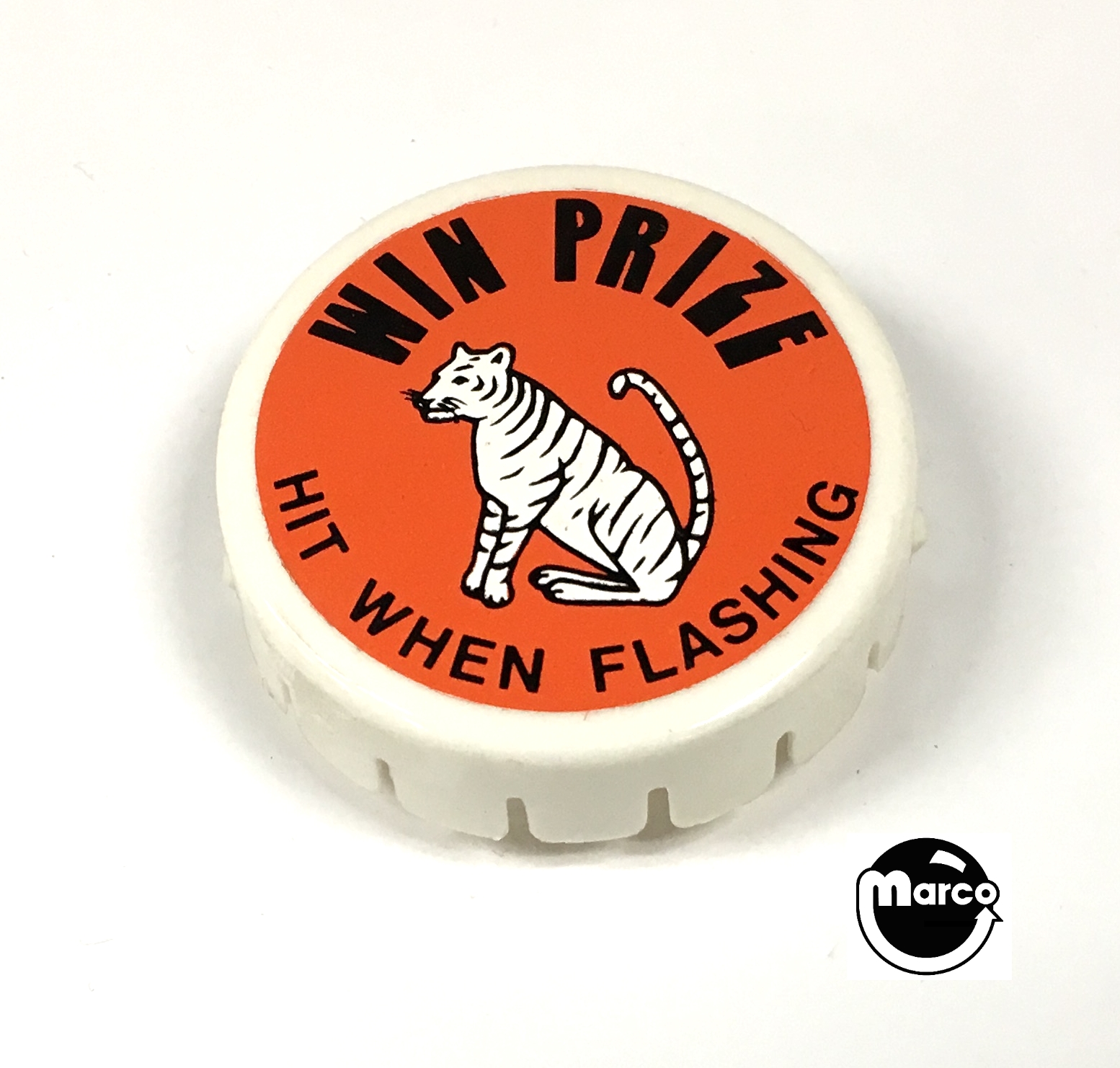 READY AIM FIRE (Gottlieb) Pop bumper cap tiger