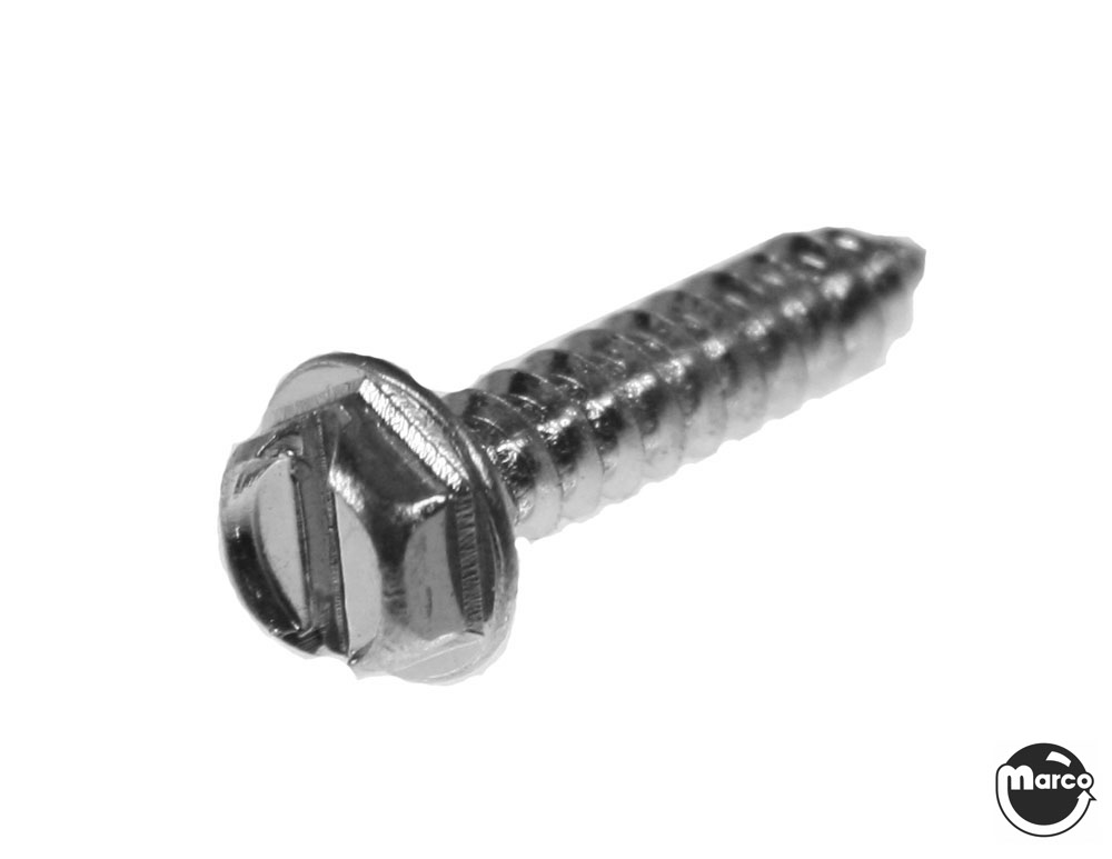 Sheet metal screw #8 x 3/4 inch sl-hwh-ab zinc