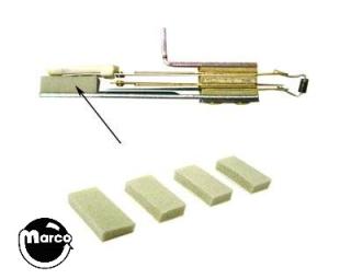 Foam pad adhesive 3/4 x 3/8 x 1/4 inch