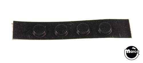 Rubber adhesive pads - 4 piece set