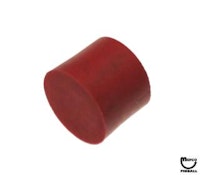 Rubber pop up bumper - red