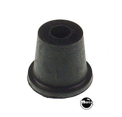 Rubber bumper sleeve tapered black USE 38-6579B