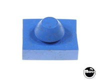 Rubber pad - rectangle blue bumper