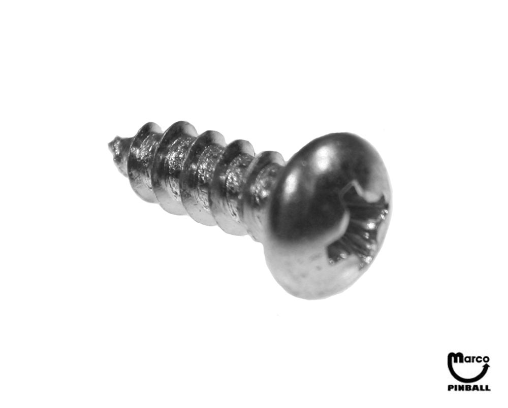 Sheet Metal Screw #6 x 3/8 inch p-rh-ab