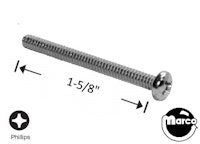 Machine screw 4-40 x 1-5/8 inch pph
