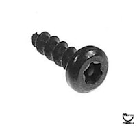 Screw 8 x 5/8" tamper proof Torx&reg; black