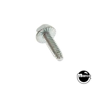 Machine Screw 6-32 x 1/4 inch hwh swage serrated