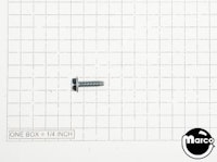 Machine Screw 6-32 x 1/2 inch hwh swage serrated