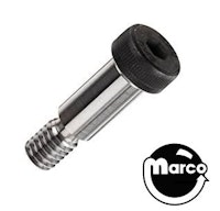 Flipper crank shoulder screw 8-32 x 3/16 dia x 7/16 inch shaft