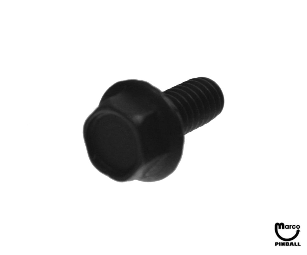 Machine Screw 8-32 x 3/8" hwh-serr black