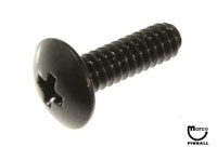 Machine Screw 4-40 x 3/8" p-ph black