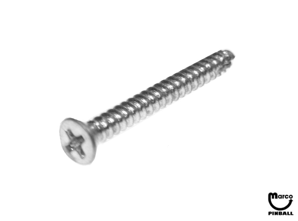 Sheet Metal Screw #4 x 1 inch p-flh-t25