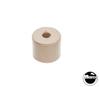 Rubber post bumper gray 5/8 x 3/4 inch