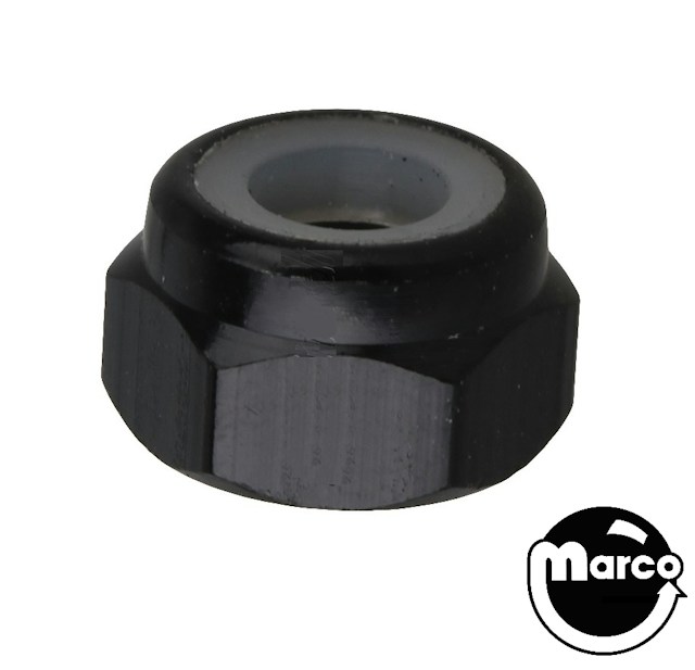 Nut - nylon stop 6-32 black oxide esn