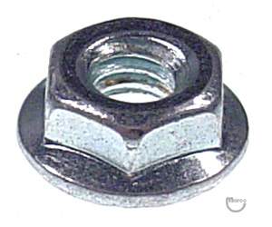 Lock nut 10-32 serrated flange