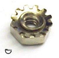 Lock Nut 6-32 Keps Nut