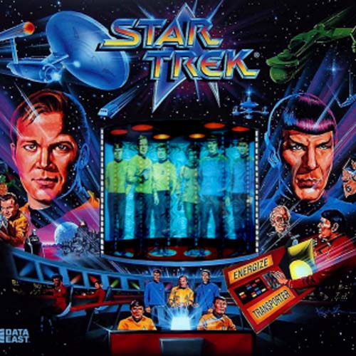 STAR TREK 25th ANNIVERSARY Pinball (Data East) GX244