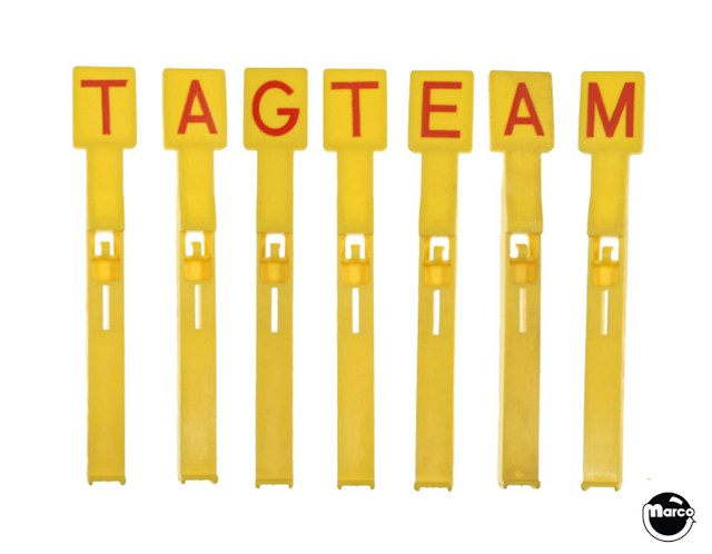 TAG TEAM (Gottlieb) Drop target set (7) DT1765