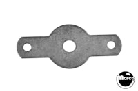 Backing plate for pushbutton