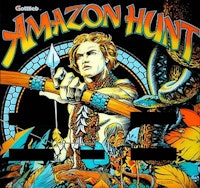 AMAZON HUNT II (Gottlieb) Translite