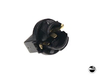 Lamp socket - wedge base small twist-in 077-5007-00