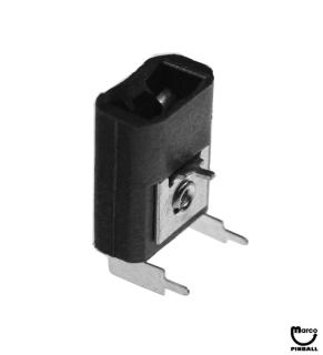 Lamp socket - wedge PCB 3 pin mount 077-5207-00