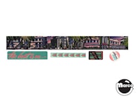 HOLLYWOOD HEAT (Gottlieb) Decal set