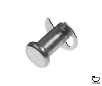 Clevis pin grooved 1/4 x 1/2 inch