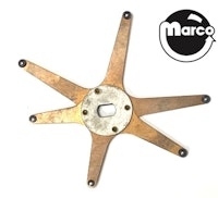 Wiper finger spider CCM