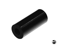 Spacer - black plastic .147 x .250 x .312 inch