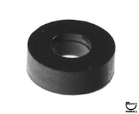 Spacer - plastic standoff 3/8 x 1/8 inch black