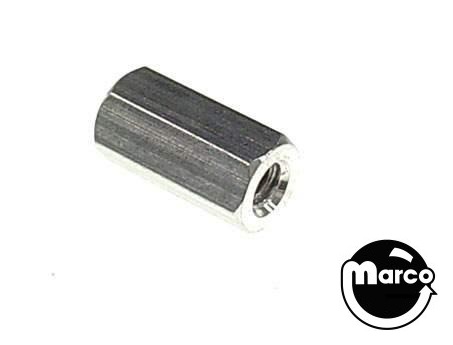 Hex spacer 1/4 x 1/2 inch f-f #6-32 taps