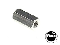 Hex spacer 1/4 x 1/2 inch f-f No.6-32 taps