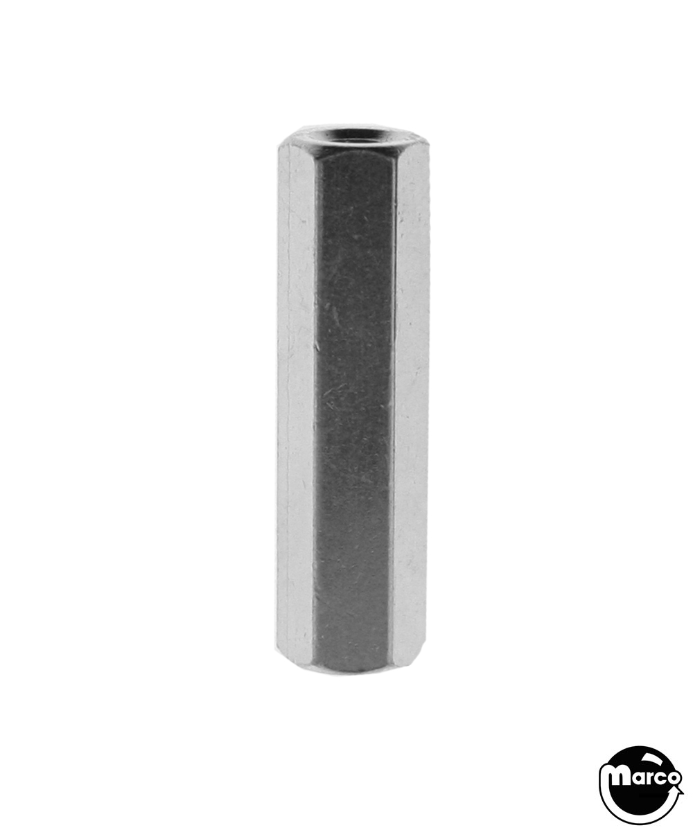 Hex spacer 1/4 x 1 inches f-f #6-32 taps