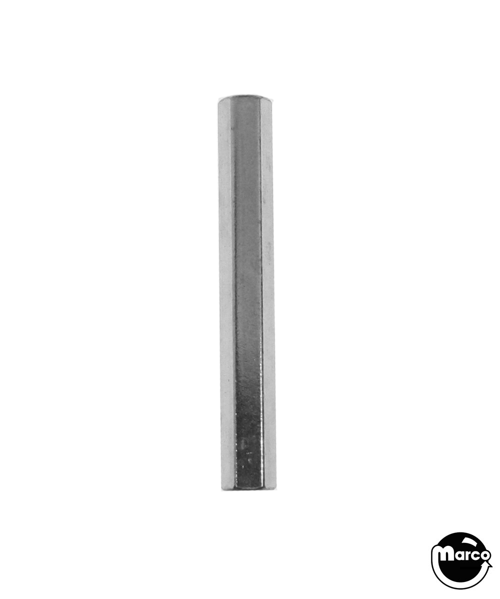 Hex spacer 1/4 x 2 inch f-f #6-32 taps