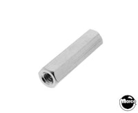 Hex spacer 1/4 x 1 inches f-f No.6-32 taps