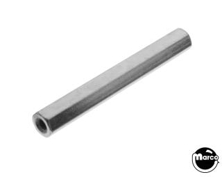 Hex spacer 1/4 x 2 inch f-f #6-32 taps