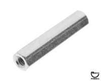 Hex spacer 1/4 x 1-1/4 f-f #6-32 taps