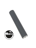 Hex spacer 1/4 x 1-5/8 inches 6-32 tap black