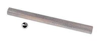 Hex spacer 1/4 x 2-3/4 inches #6-32 tap