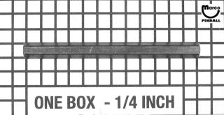 Hex spacer 1/4 x 3 inch #6-32 Tap