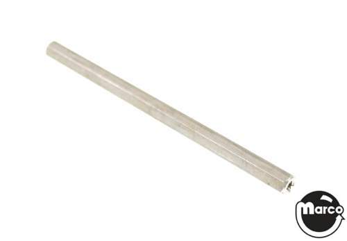Hex spacer 1/4 x 4-1/8 inch f-f #6-32 taps