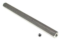 Hex spacer 1/4" x 3-5/8" #6-32 taps