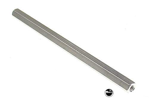 Hex spacer 1/4 x 4-3/8 inch #6-32 taps
