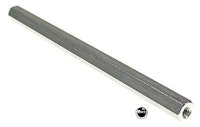 Hex spacer 1/4" x 4-1/4" #6-32 taps