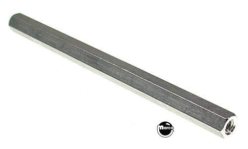 Hex spacer 1/4 x 3-3/4 inches #6-32 taps