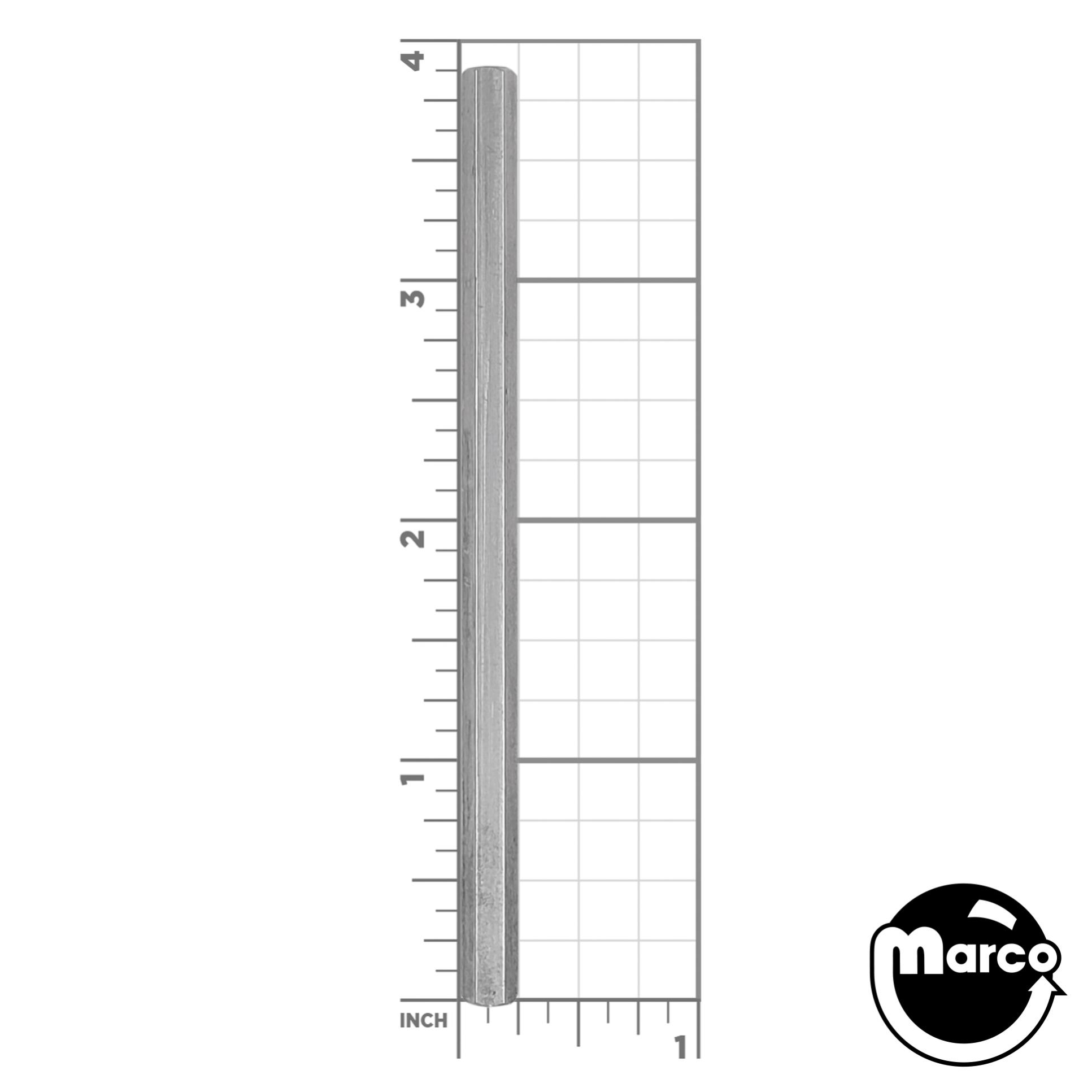 Hex spacer 1/4 f-f 6-32 x 3.875 inch