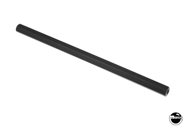 Hex spacer 5/16" x 6" #6-32 taps black